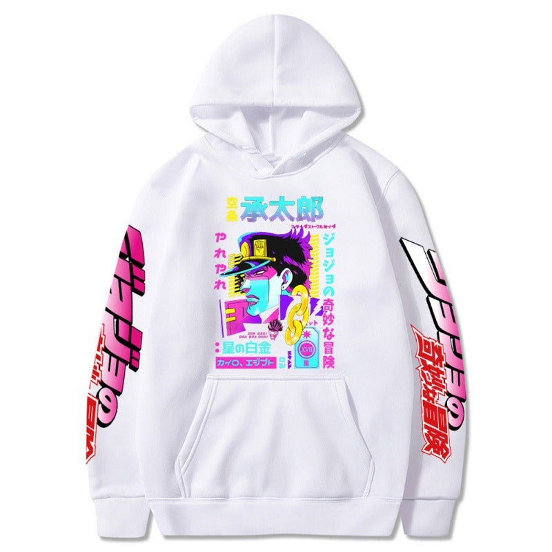 JOJO's Wonderful Adventure of Chengtaro Plush Hoodie Top Hoodie Anime Hoodie