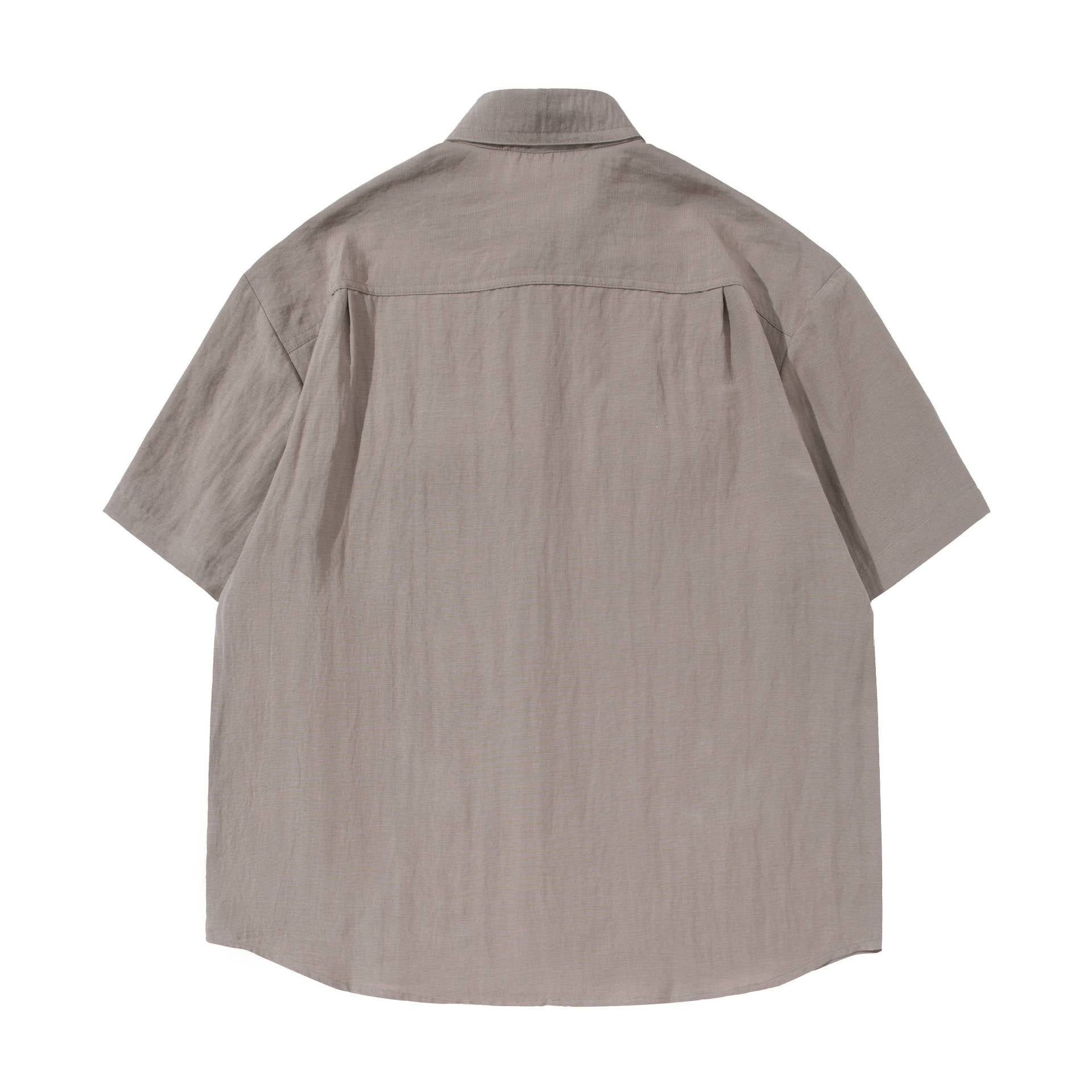 Solid color shirt T-shirt