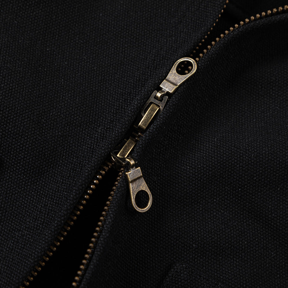 Jacket jacket with double zipper