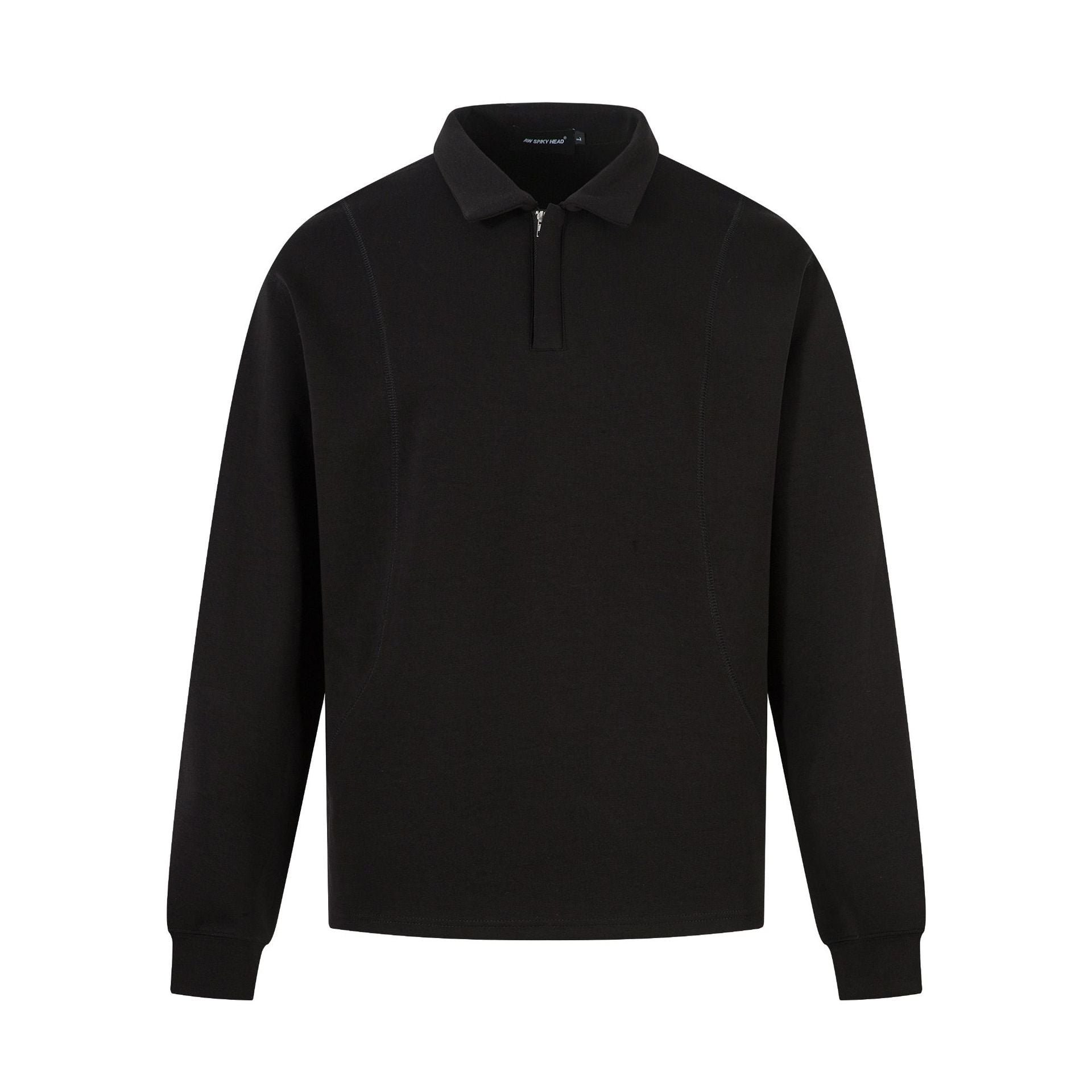 Polo shirt with collar and Henry shirt