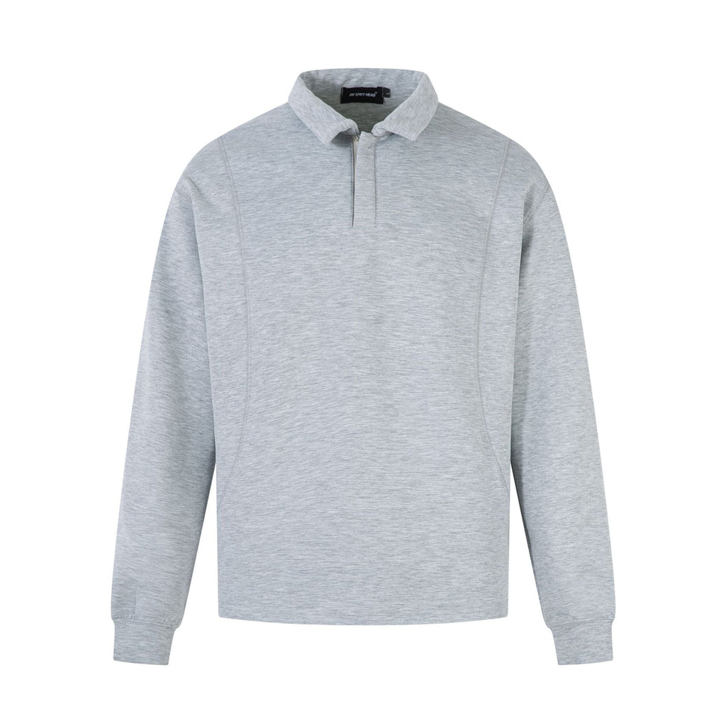 Polo shirt with collar and Henry shirt