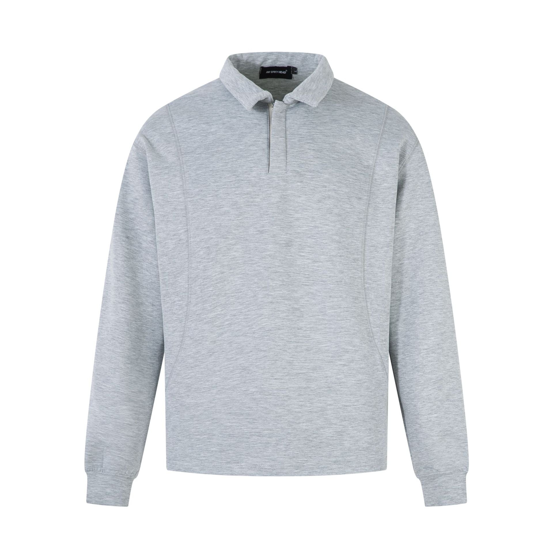 Polo shirt with collar and Henry shirt