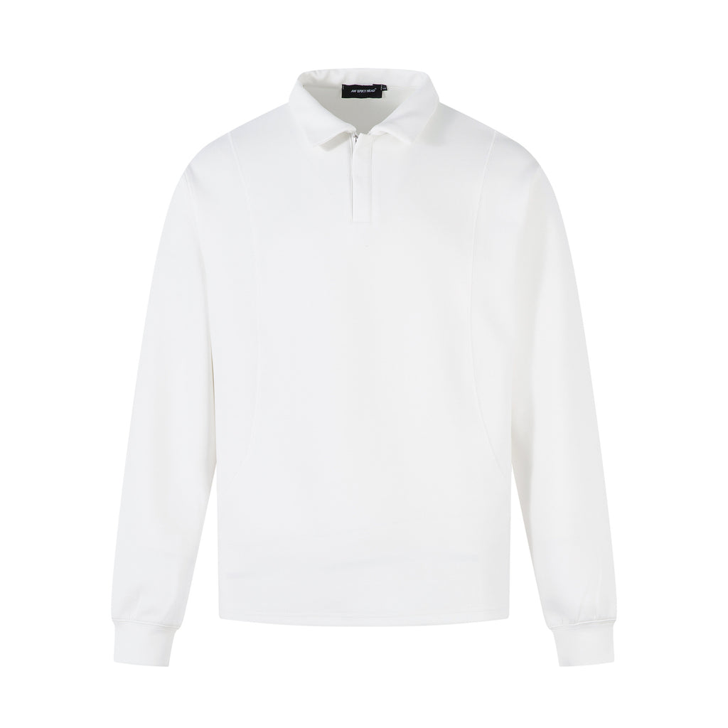 Polo shirt with collar and Henry shirt