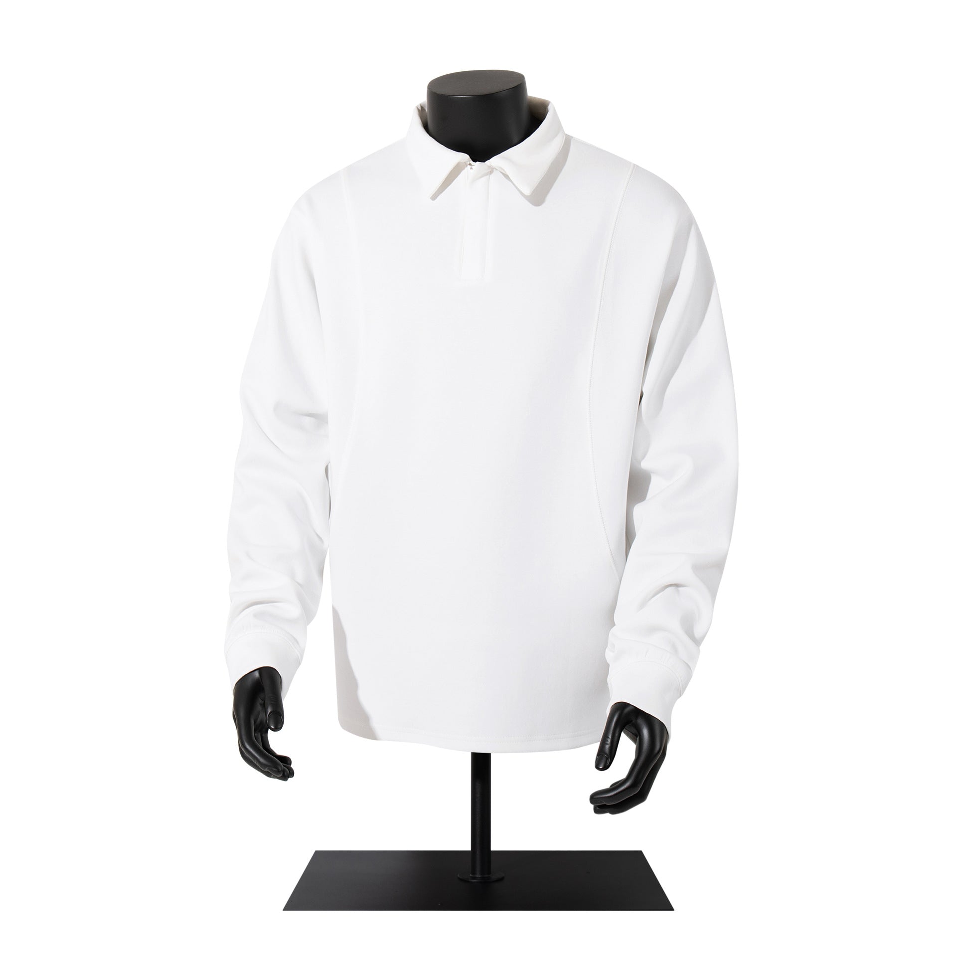 Polo shirt with collar and Henry shirt