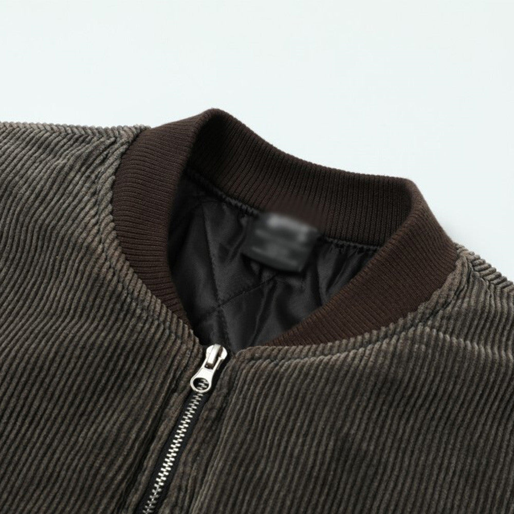 Corduroy jacket cotton jacket