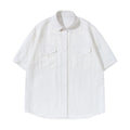 Solid color shirt T-shirt