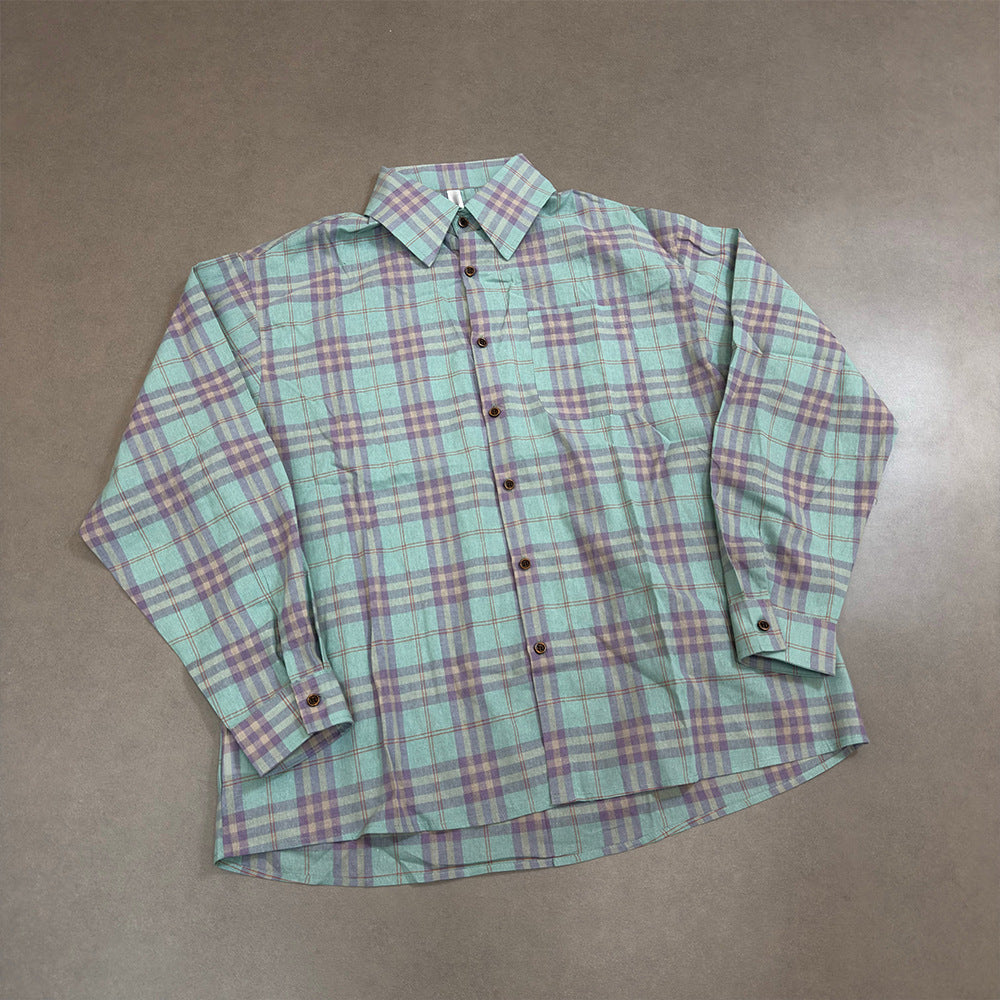 plaid shirt