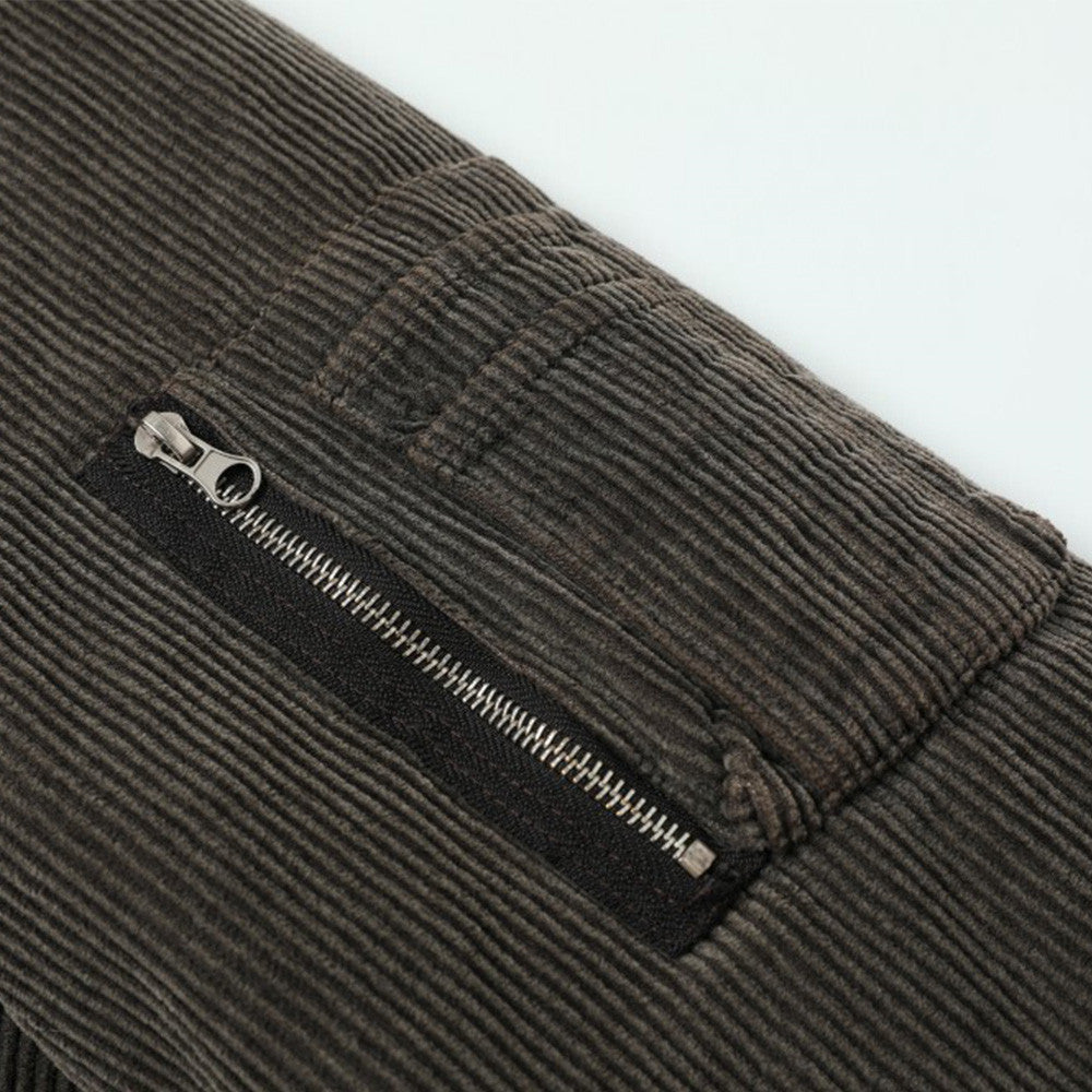 Corduroy jacket cotton jacket