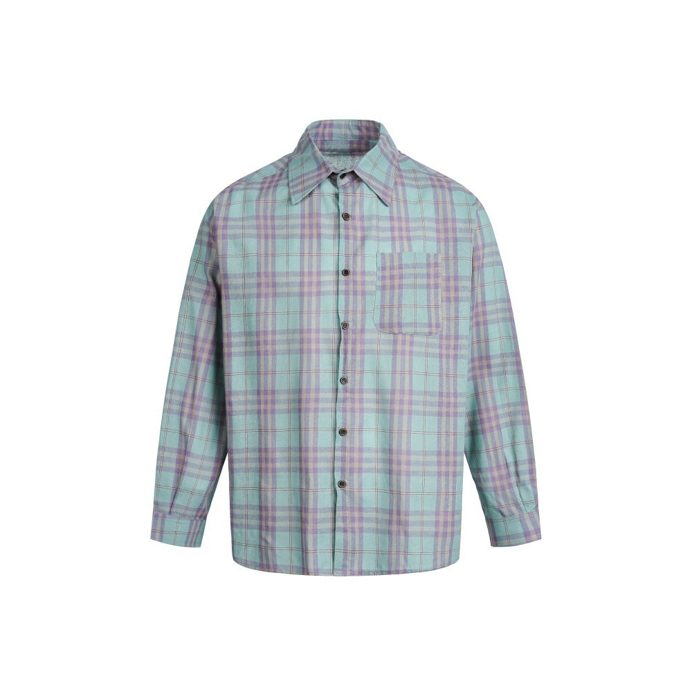 plaid shirt