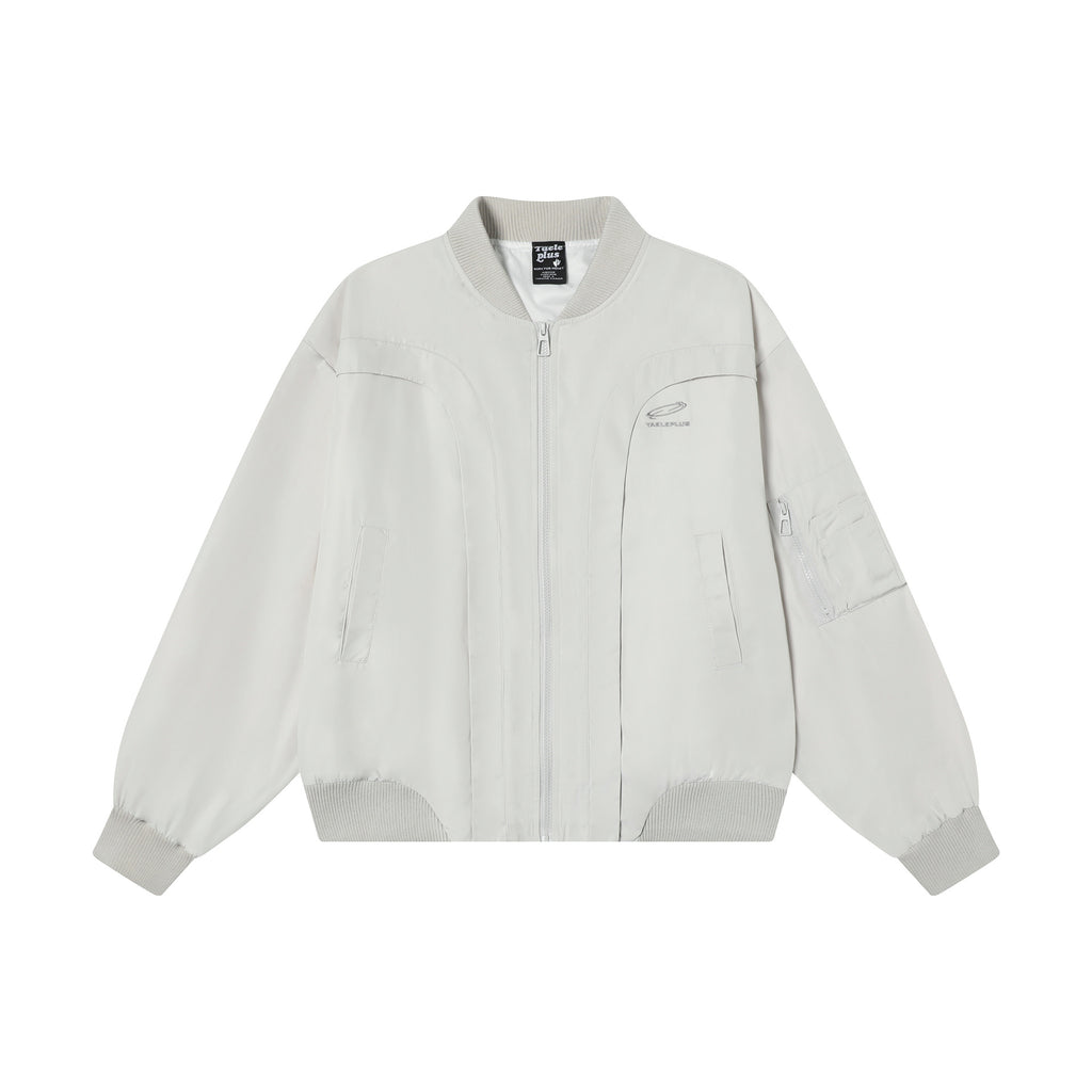 Flight jacket baseball jacket